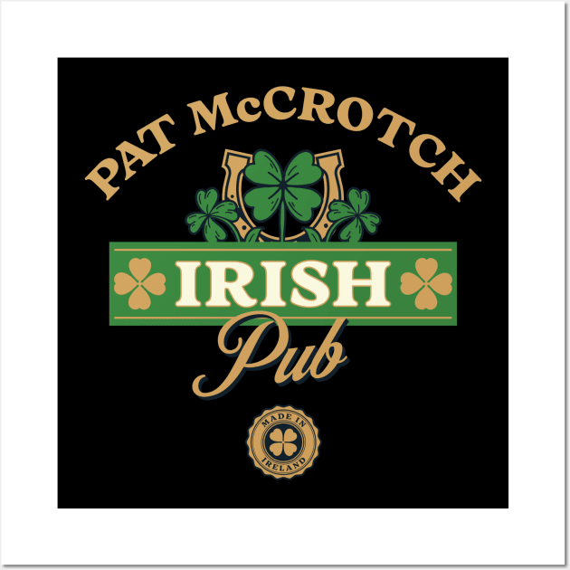 Pat McCrotch Irish Pub Wall Art by BodinStreet